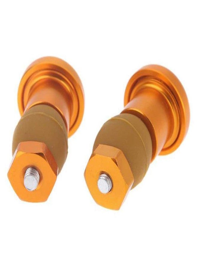 Futaba Bicycle Handlebar End Plug LED Red Light - Gold - Pack Of Two - Image 4