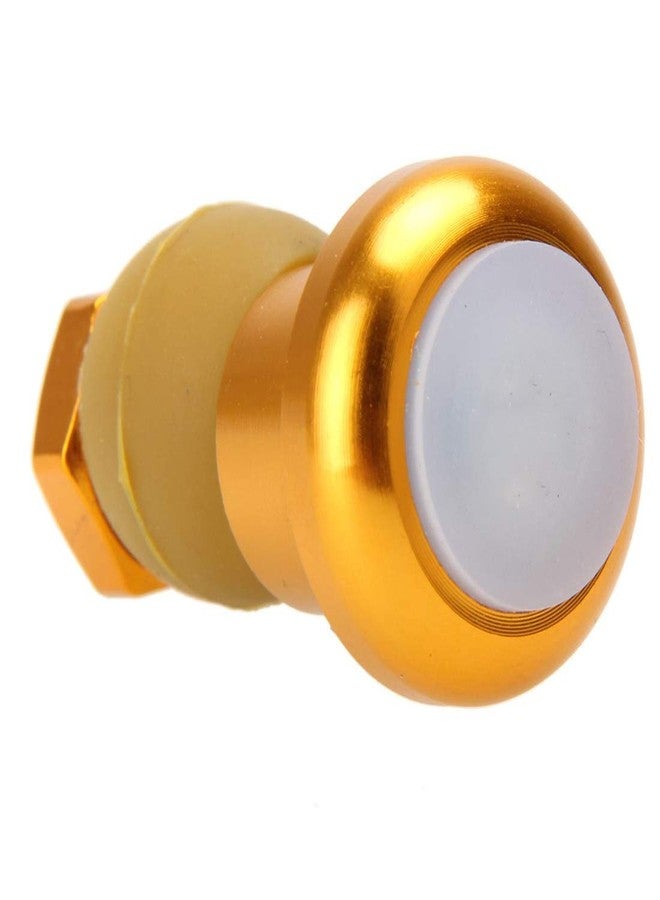 Futaba Bicycle Handlebar End Plug LED Red Light - Gold - Pack Of Two - Image 3