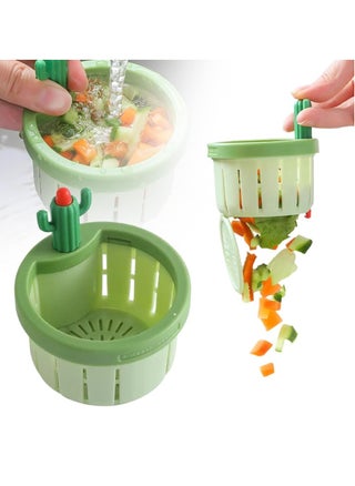 Cactus Kitchen Sink Drain Strainer, Dumping Kitchen Sink Drain Basket Quick Drain Cactus Sink Strainer, Multi-Functional Sink Strainer Basket for Kitchen Home (Green) - pzsku/ZA9AFBC548DD0A0388B90Z/45/_/1720539163/0ad8ff12-dd75-4b47-8412-1d0af132d7b0