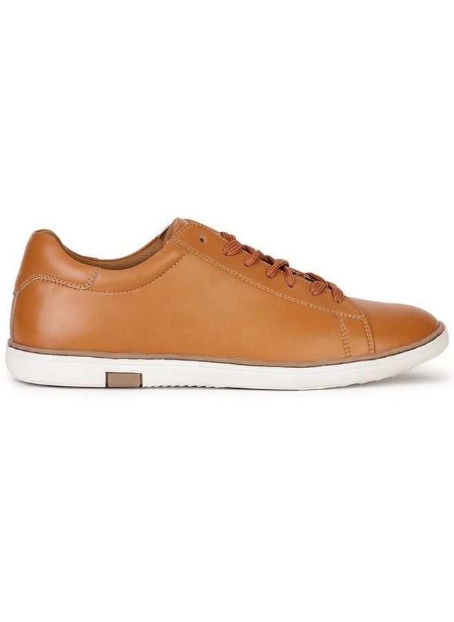 Hush Puppies - Hush Puppies Mens Shack LACE 1 E Light Brown Sneaker - 8 UK (8213576) - Image 1