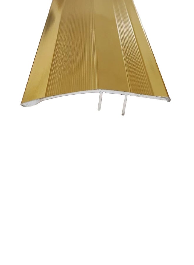 INTCO High-Quality Aluminum Profile Reducer Shiny Gold 0.5 x 4.5 x 271 cm AL-R-SG