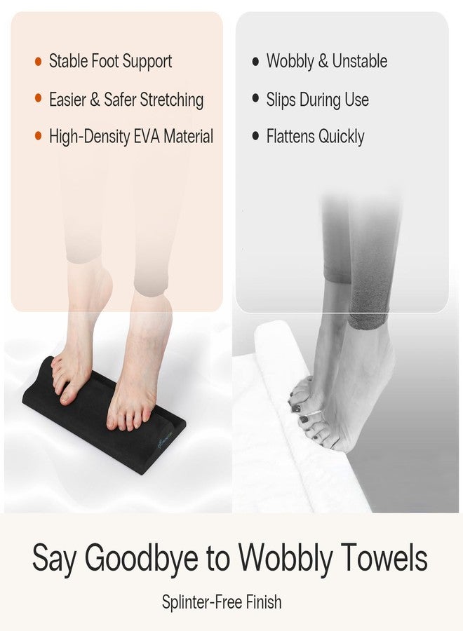 StrongTek Plantar Fasciitis Relief Foot Stretcher Pad, High-Density EVA Calf Stretching Block for Heel Pain, Achilles Tendon & Foot Arch Therapy, Portable & Lightweight - Image 3