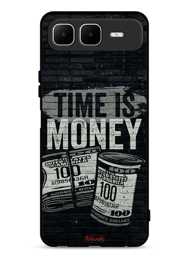 Tolwak Infinix Smart 10 Plus Protective Case Cover Time Is Money