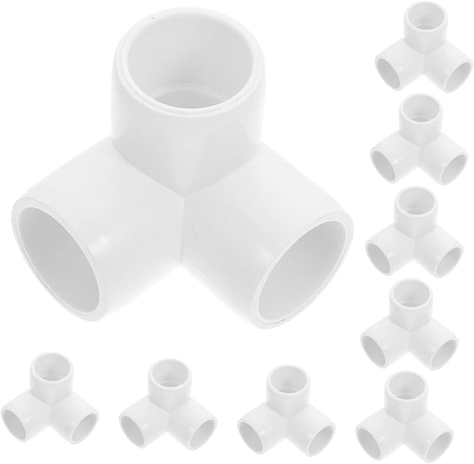 Generic Pvc Corner Connectors For Pipe Fittings 3 13X2 69X2 14CM Tube ...