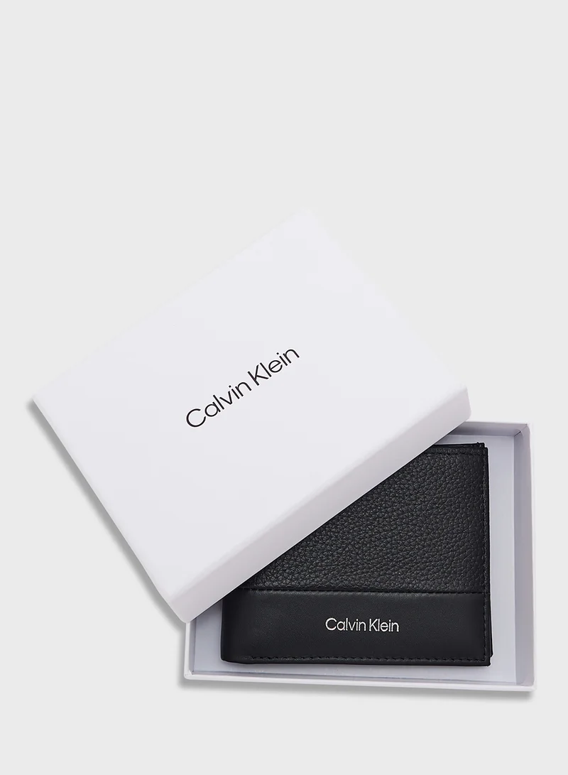 CALVIN KLEIN Logo Mono Wallet
