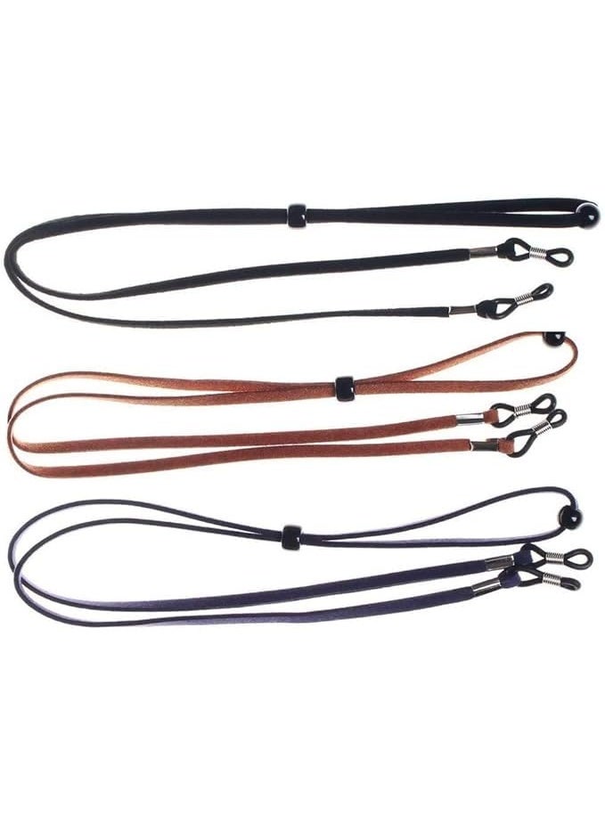 Glasses Chain Sunglasses Strap Adjustable Eyeglasses Strap Sunglasses Chain Lanyard Sports Safety Neck Strap Rope Reading Glasses Holder Lanyard, One Size - Image 5