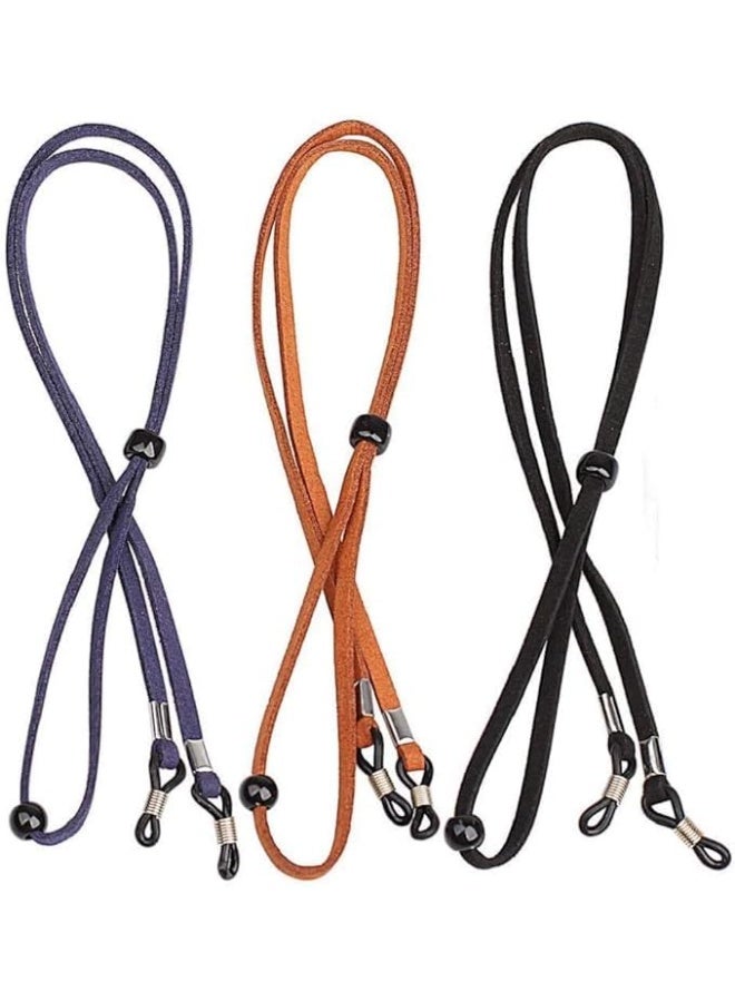 Glasses Chain Sunglasses Strap Adjustable Eyeglasses Strap Sunglasses Chain Lanyard Sports Safety Neck Strap Rope Reading Glasses Holder Lanyard, One Size - Image 1