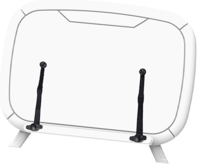 MultiAngle Tablet Holder HandsFree Desk Book Stand Adaptable for Various Setting Durability ABS Construction Folding Storage Rack - Image 1