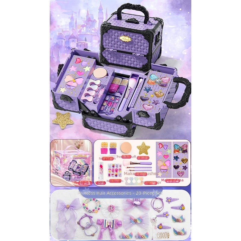 Princess Dream Case + 20pcs Acc. with Magic Wand