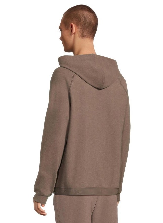 UGG Men's Marcellus Hoodie, Oyster Brown, M - Image 3
