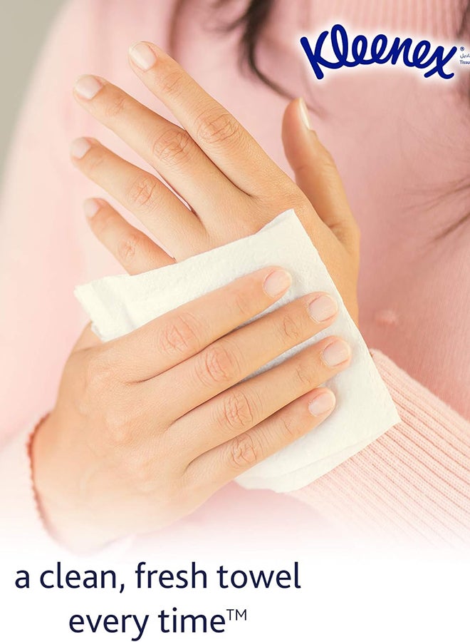 Kleenex مناديل كلينكس اليدوية، 12 علبة × 90 ورقة، مناديل ورقية للاستخدام الشخصي، للمطبخ والحمام - Image 1