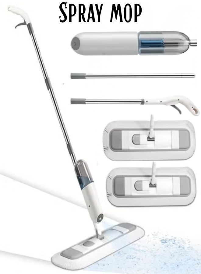 ZEESQUARE Spray Floor Mop with Built-In Water Tank – Fast & Easy Cleaning for Kitchen, Bathroom & Living Room Floors - Image 1