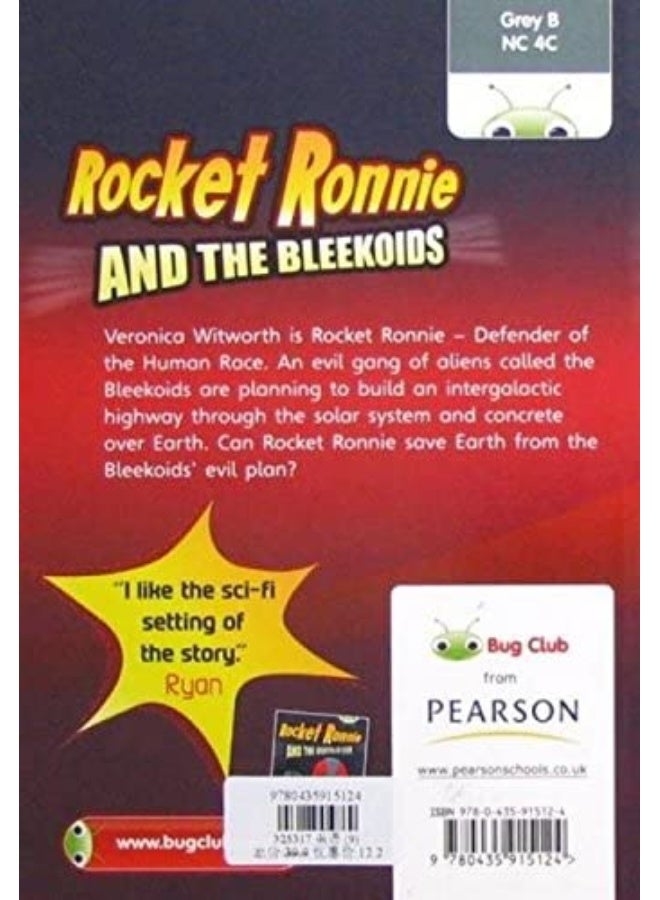 Bug Club Independent Fiction Year 4 Rocket Ronnie and the Bleekoids - Image 3