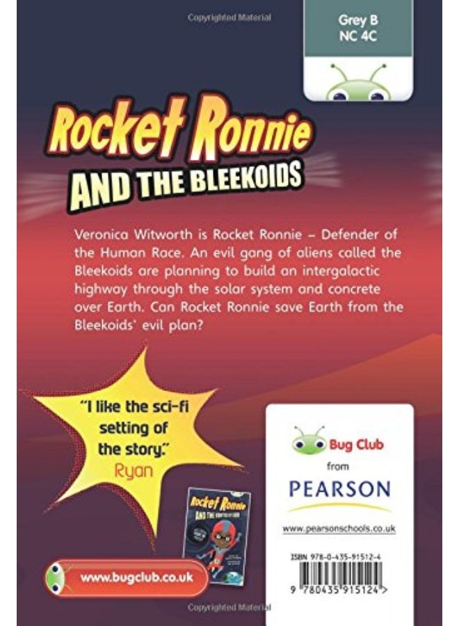 Bug Club Independent Fiction Year 4 Rocket Ronnie and the Bleekoids - Image 2