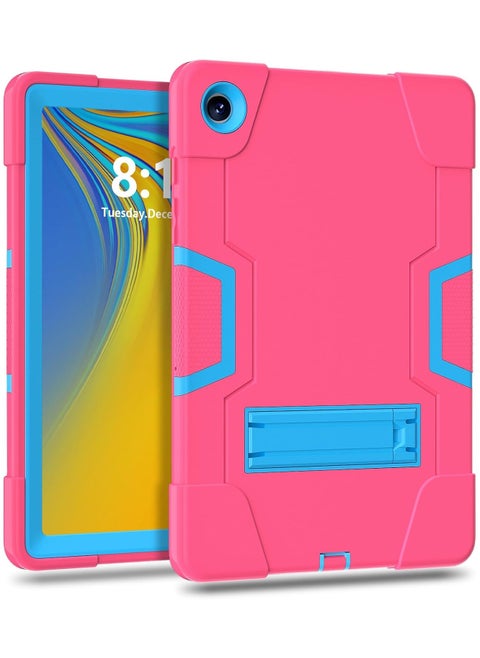 Galaxy Tab A9 Plus SM-X216B Case 2023, 3 Layers Armor Heavy Duty Shock-Absorption Anti-Scratch Rugged Hybrid Protective Case with Kickstand for Galaxy Tab A9 Plus