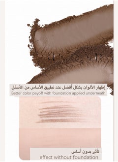 Novo Wild Mist Scalpel Eyebrow Pencil, Long Lasting Waterproof Brow Pencil with Fine Tip and Brush, Eyebrow Makeup for Natural and Real Looking Dark Brown  - Image 5