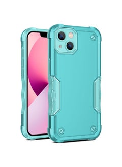 Generic Case Cover For iPhone 13 Non-slip Armor Phone Case Mint Green 