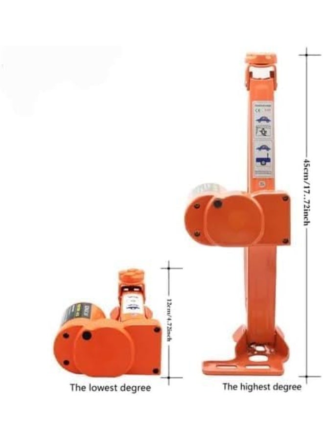 SHEZA STAR Electric Car Jack Kit with Impact Wrench, Air Compressor, 12V DC, Portable Lifting Tool Set 42 cm Lifting with Storage Case - Image 2