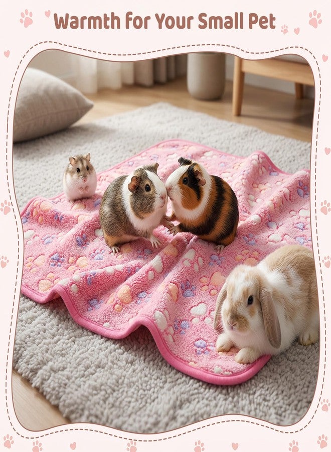 Huiguli 8 Pcs Guinea Pig Bedding Cage Liners Washable Fleece Pads Reusable Small Animal Blankets Pet Pee Pad Soft Flannel for Guinea Pig, Rabbit, Ferret, Hamster, Puppy, Cats(24 x 16 inches) - Image 5