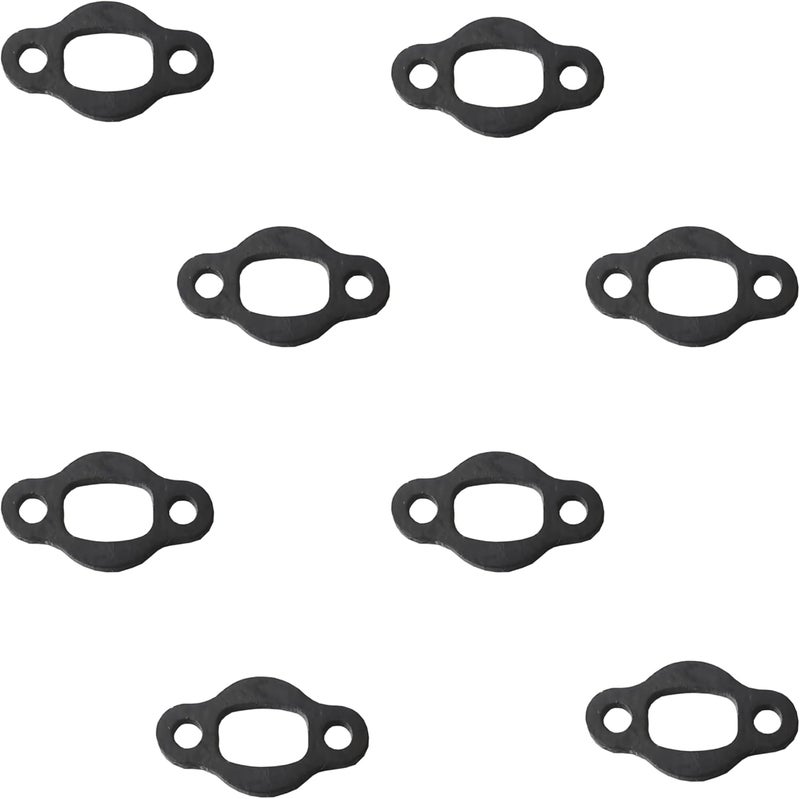DONSP1986 dolphin1986 Exhaust Gasket Muffler Gasket for 2 Stroke Gas Motorized Bicycles (2pcs) - Image 1