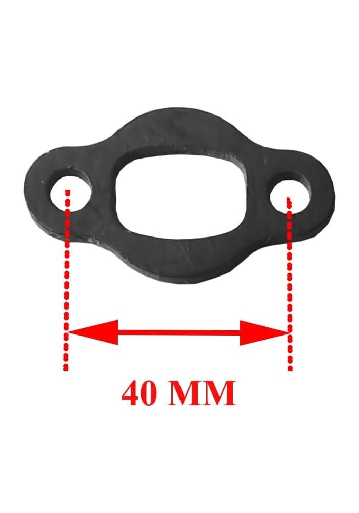 DONSP1986 dolphin1986 Exhaust Gasket Muffler Gasket for 2 Stroke Gas Motorized Bicycles (2pcs) - Image 2