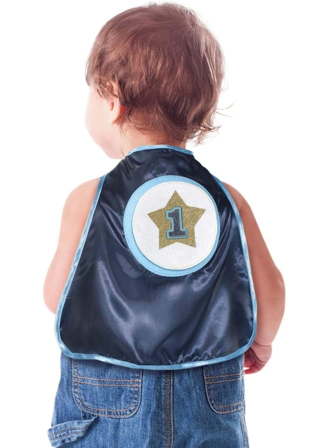 Amscan Young Birthday Capes - Baby Boy, 4 Pcs