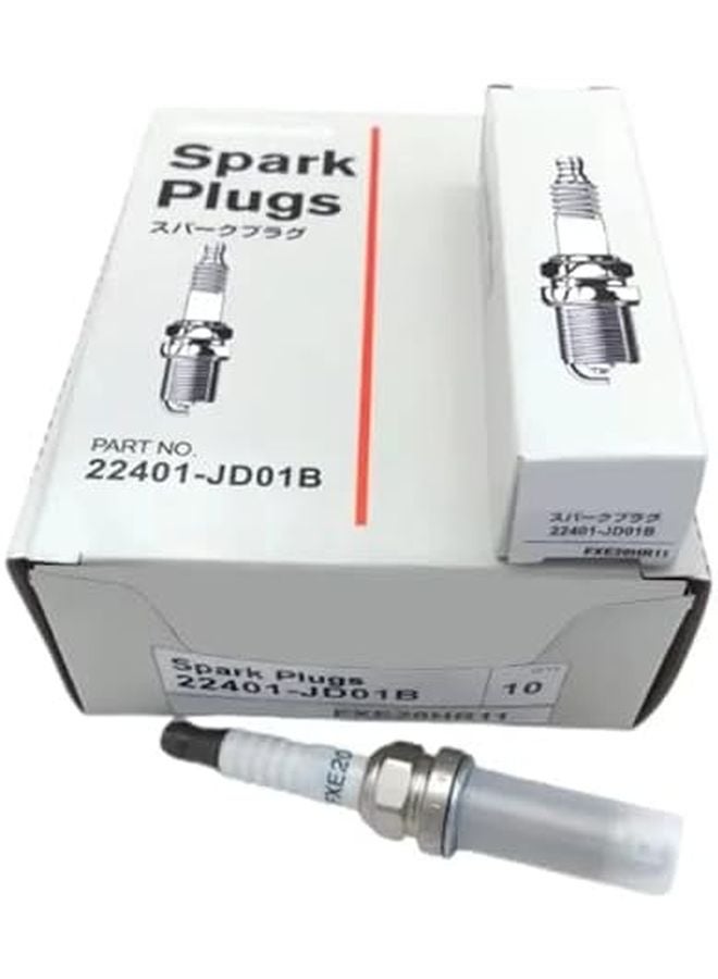 4PCS FXE20HR11 22401JD01B Spark Plug Automotive Parts - Image 4