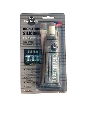 Galaxy High Temperature 650F (343C) Silicone RTV Gasket Maker 85g Grey - pzsku/ZA9B10DAD928AE174A1E7Z/45/_/1654503060/0f8abaee-f12c-4dea-8fb8-587df9869773