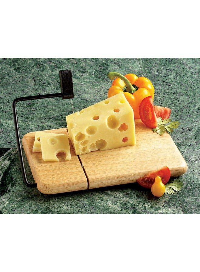 PRODYNE Prodyne Wood, Stainless Steel Cheese Slice, Black  - Image 2