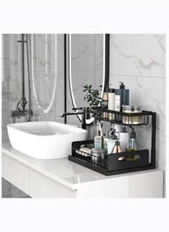 Arabest Under Sink Organizer, Pull Out Cabinet Organizer 2-Tier Slide Out Sliding Shelf Under Cabinet Storage Multi-Use for Under Kitchen Bathroom Sink Organizers and Storage  - Image 5