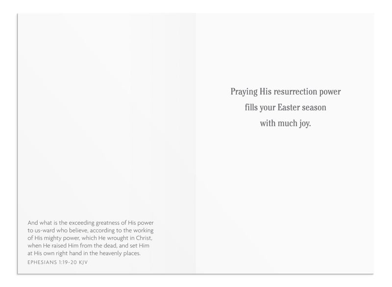 DaySpring - Resurrection of Jesus Easter - King James Version - 4 Design Assortment with Scripture - 12 Boxed Easter Cards & Envelopes (J7580) - Image 3
