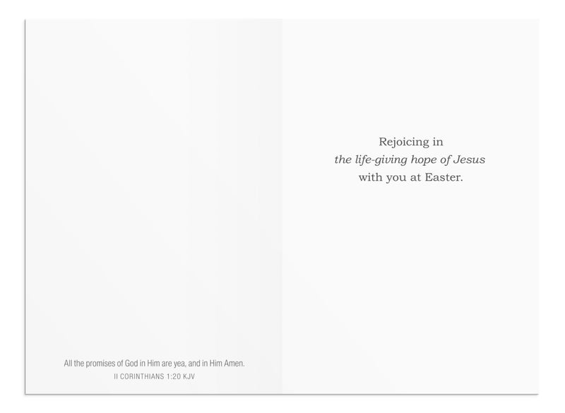 DaySpring - Resurrection of Jesus Easter - King James Version - 4 Design Assortment with Scripture - 12 Boxed Easter Cards & Envelopes (J7580) - Image 5