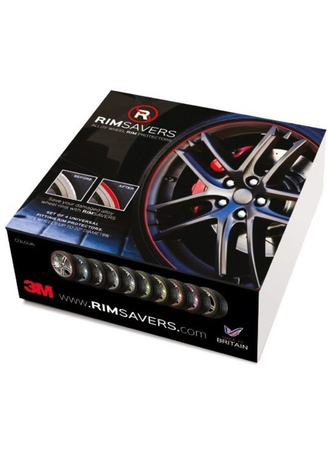 Rim Savers - RimSavers Alloy Wheel Rim Protector - Set of 4 - Gold - Image 1