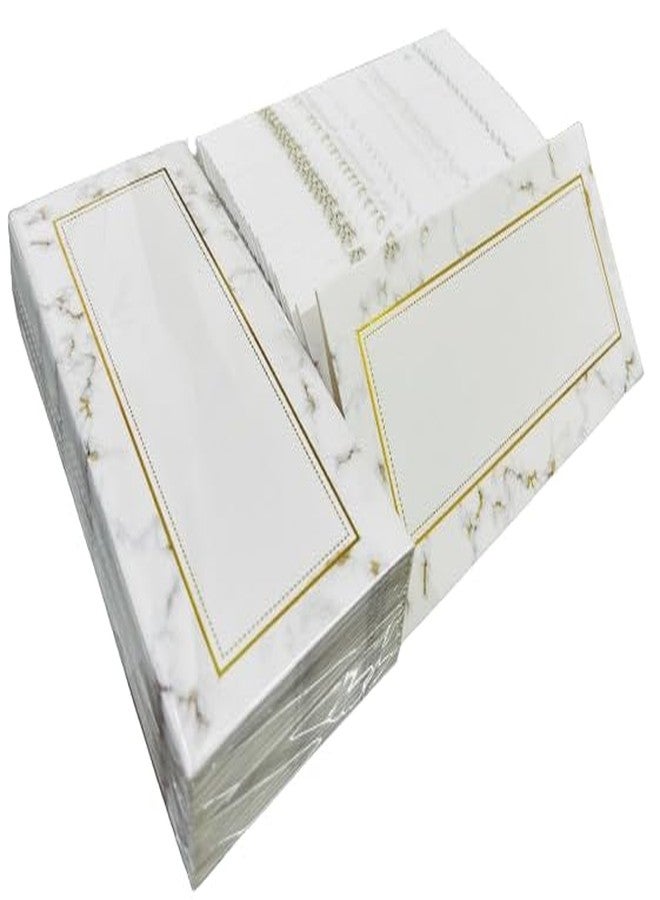 Blessings - Money/Gifting Envelopes (Set of 30) - Stone Design- White Colour with golden Border, Shagun Lifafa for Diwali and Weddings - Image 3