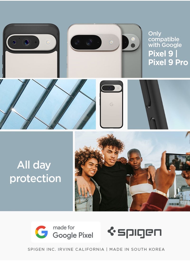 Spigen Ultra Hybrid Google Pixel 9 Case / Pixel 9 PRO Case Cover - Matte Black  - Image 2