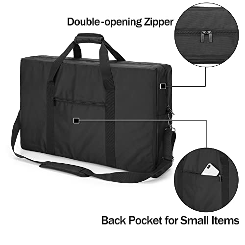 samdew Camp Stove Carry Case, Camping Stove Storage Bag Compatible with Coleman 2-Burner Gas Stove, Portable Carrying Cover Compatible with Camp Chef Everest Stove, with Grill Tools Pockets, Bag Only - Image 4