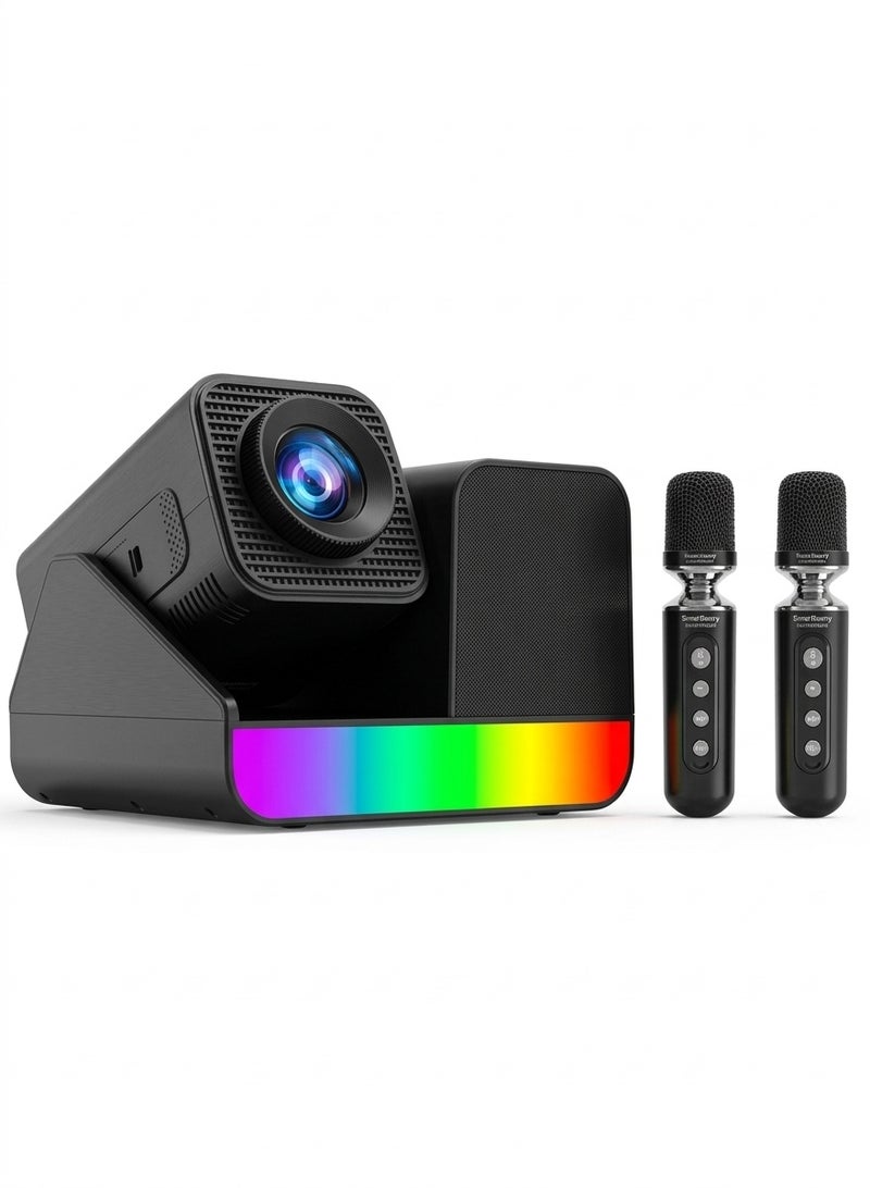 Smartbarry HT36 4K High-definition Manual Focusing 5G Dual Band Speed,HD Input Capacity WiFi Bluetooth Projector Android 11.0 Home Theater, Movies,Video Gaming, Office Work Meetings Projector - Image 3