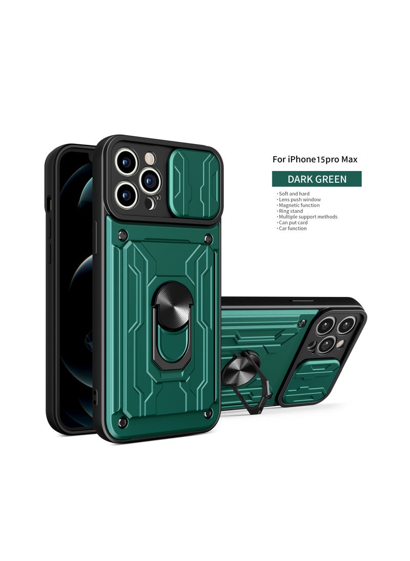 GULFLINK Back Cover Phone Protection Case For iPhone 15pro max Green  - Image 1