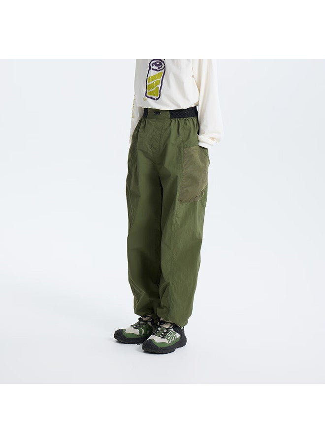 Mipo New Kids' Spring Moisture-wicking Quick-dry Outdoor Breathable Casual Pants Army Green 150cm - Image 1