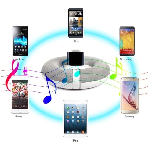 Etzin 30 Pin Bluetooth Adapter 4.1 A2DP Audio Music Receiver Compatible with Bose Sounddock and 30Pin iPhone iPod Dock Speaker-EPL-830WA. - Image 4