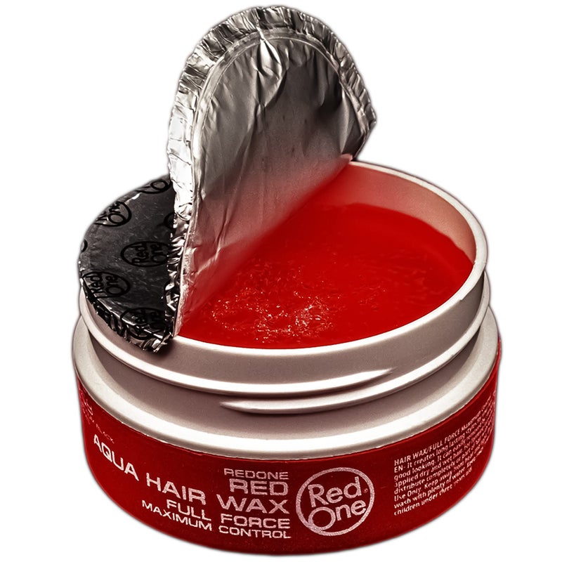 Redone Red One Aqua Hair Wax 150ml Red - Image 5