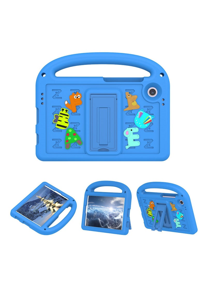 general Kids Case Compatible Samsung A9 plus 11 2023, Heavy Duty EVA Foam Shockproof Case Kids Anti Tablet Case with Stand