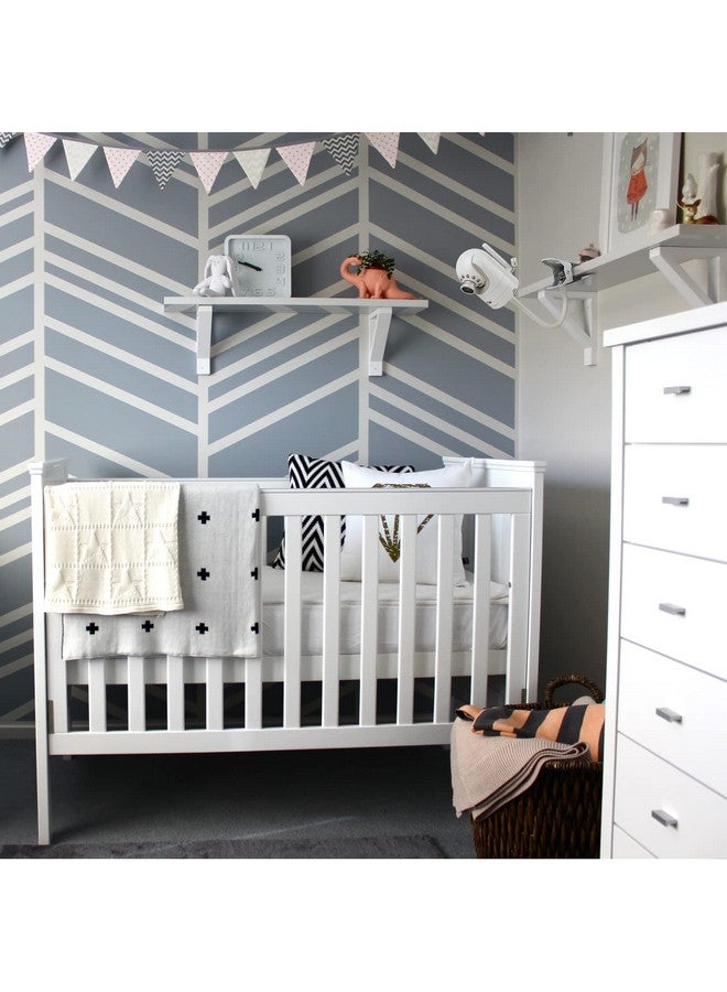 iTODOS Flexible Clip Clamp Mount Compatible With Infant Optics Dxr8 And Dxr8 Pro Baby Monitor 8Inches Flexible Long Gooseneck Arm Attach Your Baby Camera Wherever You Like Without Any Tools - Image 3