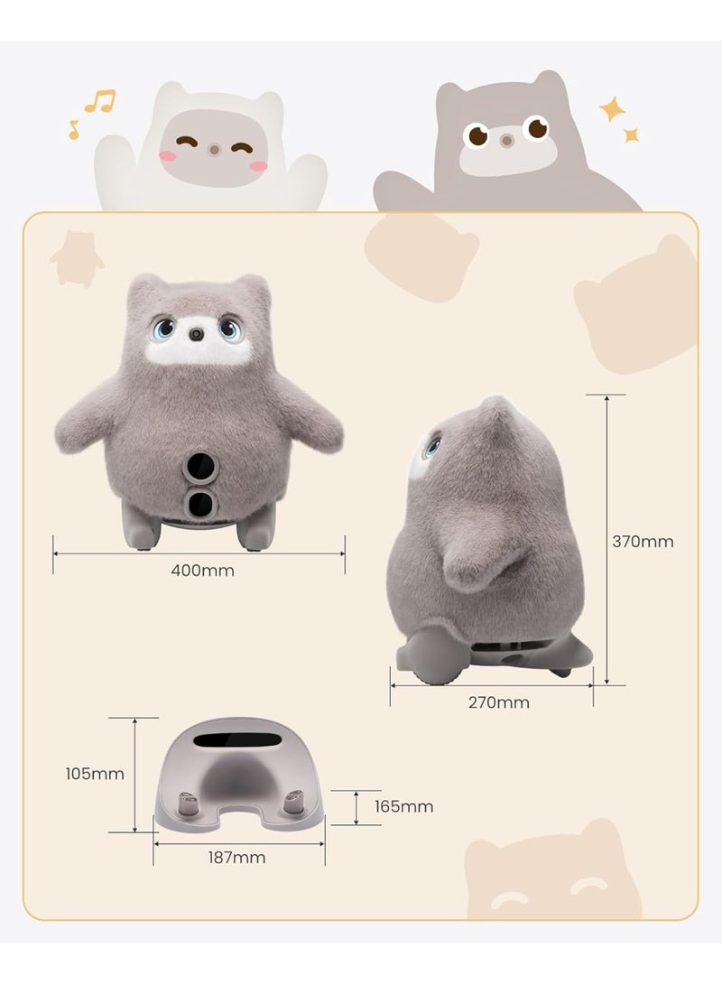SwitchBot KATA Friends AI Pet Robot Emotional Companion Plush Smart Interactive Robot with LLM & VLM On-Device AI Learning, Voice & Vibration Control, Dress-Up Fluffy Companion Toy for Comfort & Daily Interaction - Image 2