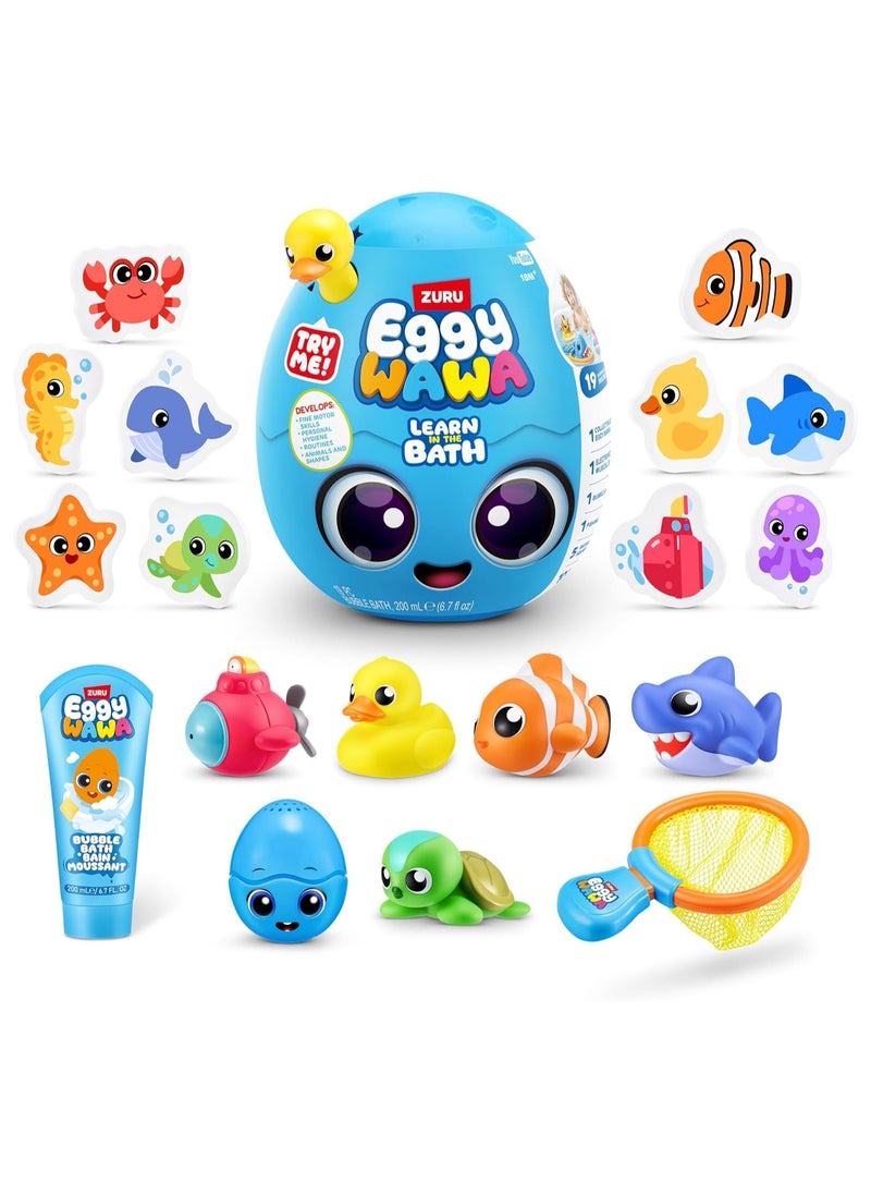 Mini - S001-EGGYWAWA - EGGYWAWA - SERIES 1 - BATHTIME SURPRISE EGG - SHRINK WRAP - 4 PCS/CTN - Image 1