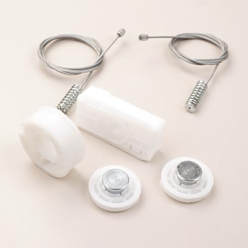 Bross مجموعة إصلاح منظم نافذة الربع الخلفية اليسرى أو اليمنى BWR5238 من بروس لقطع غيار السيارات متوافقة مع فورد موستانج MK5 S197 2005-2014 كوبيه قابلة للتحويل ذات بابين - Image 4