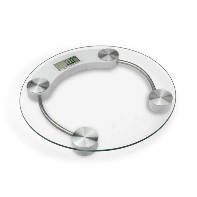 Body Fat Scale 33cm Transparent High Quality Tempered Glass - Large LCD Easy Read Digital Scale for Household Bathrooms Personal Use - Image 5