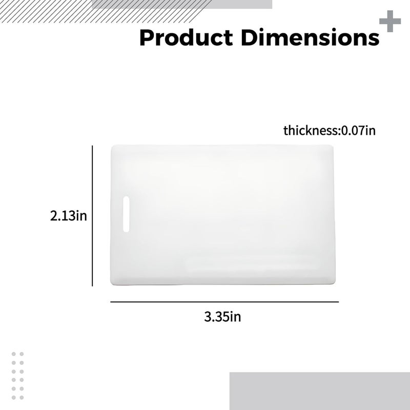 Generic 10 Pcs Proximity Cards, Abs & PVC Id, Em4100 Tk4100 Chip Access Control Cards, 8.5Cm X 5.4Cm X 0.18Cm (3.3 in X 2.1 in X 0.07 in) for Attendance System - Image 4
