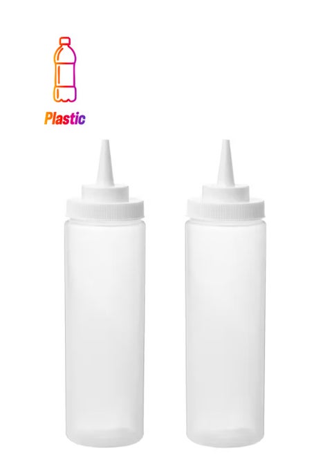 Squeeze bottle, plastic/transparent330 ml