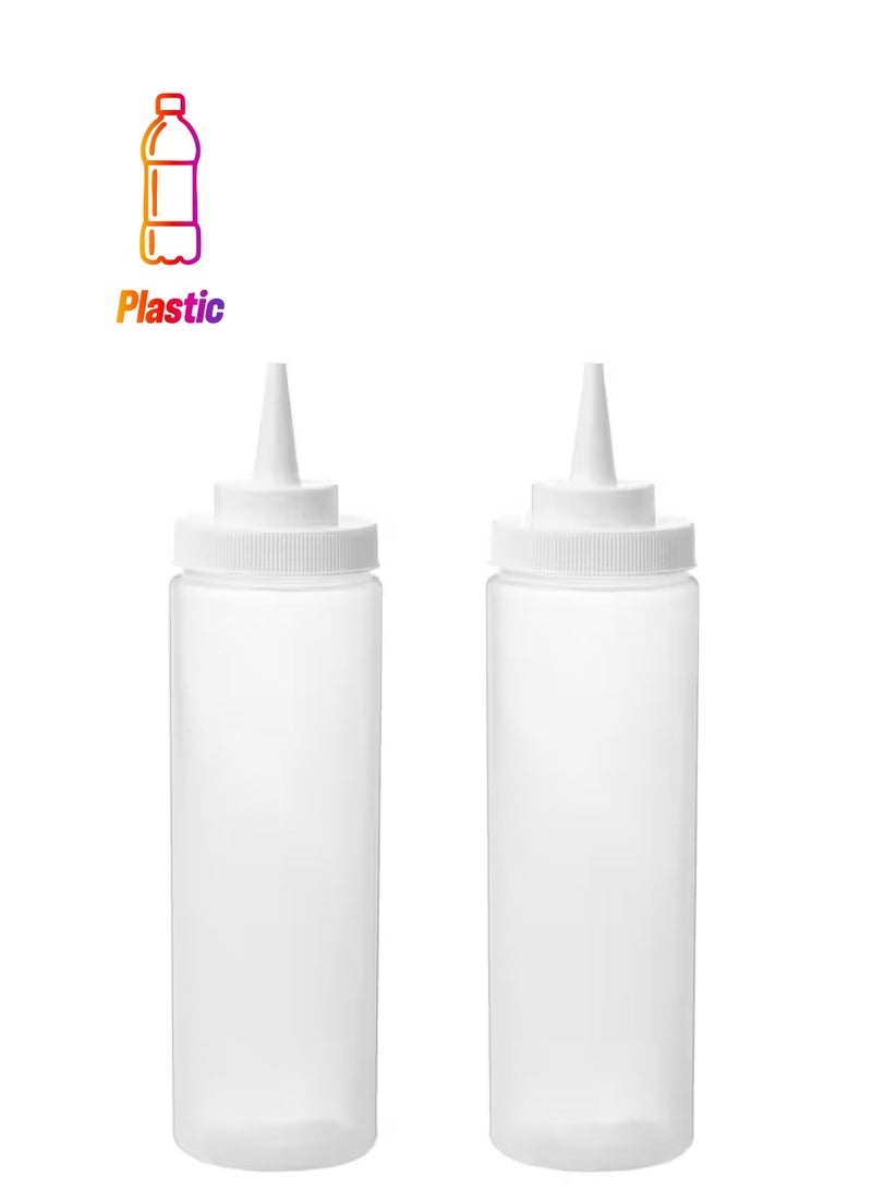 Squeeze bottle, plastic/transparent330 ml - Image 1